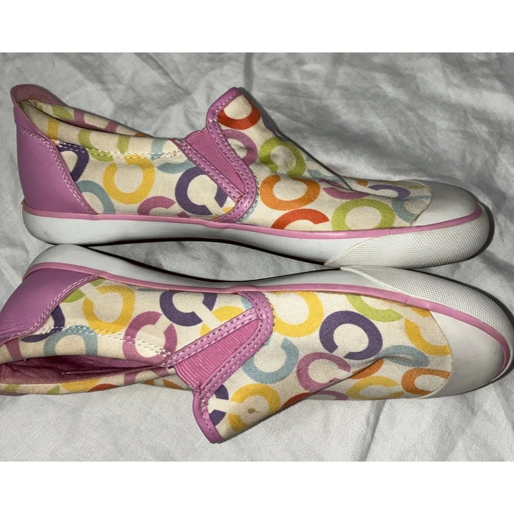 Coach Beale slip-on sneakers Women's S 7.5 multicolor 